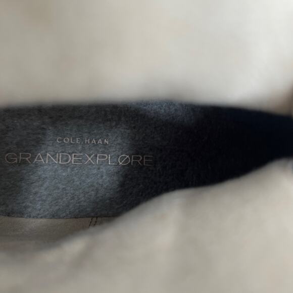 Cole Haan Zerogrand Xplor Faux Shearling Hiking Boots - Picture 8 of 8